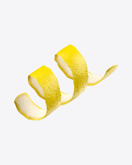 Lemon Peel Twist PNG