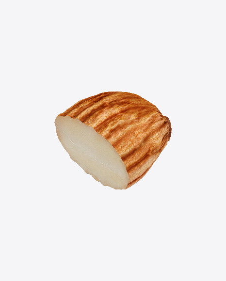 Almond Half PNG