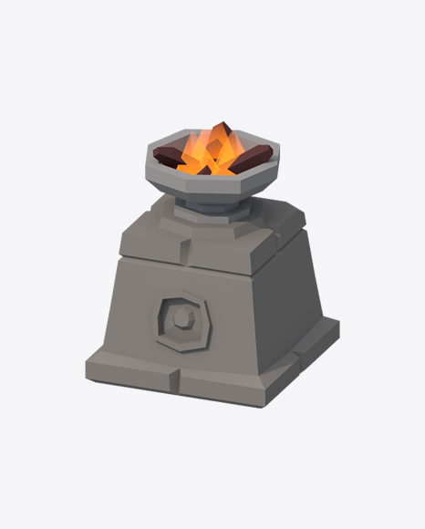 Low Poly Bonfire