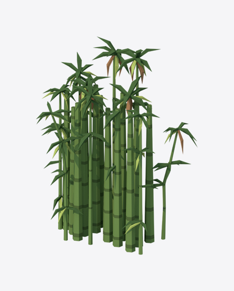 Low Poly Bamboo