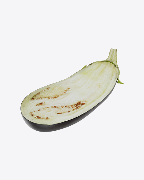 Half of Eggplant PNG