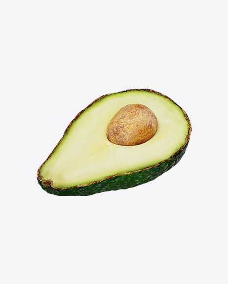Half of Avocado PNG