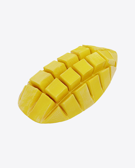 Sliced Yellow Mango PNG