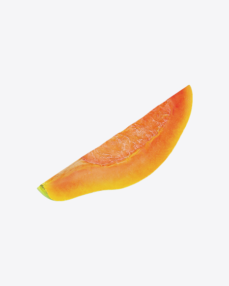Papaya Slice PNG