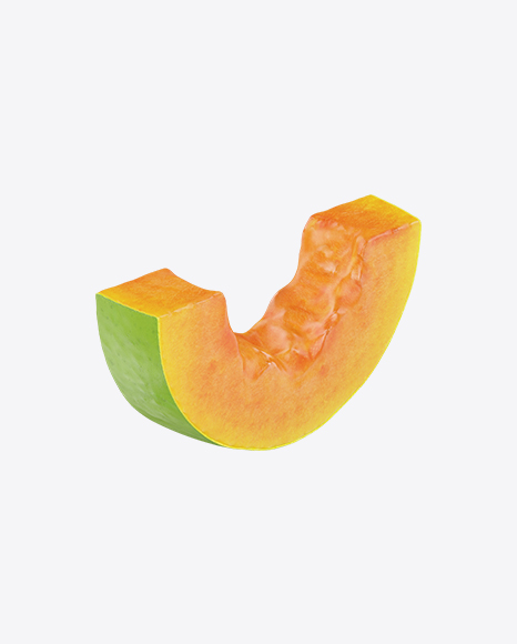 Papaya Slice PNG
