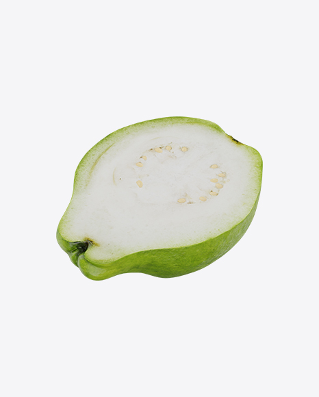 Half of White Guava PNG