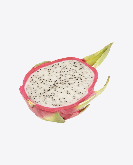 Half of Pitahaya