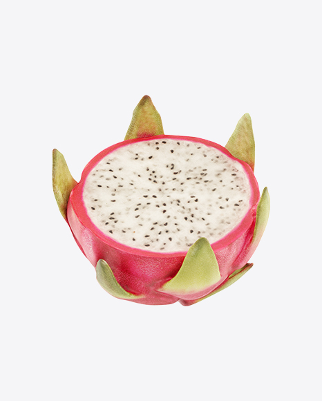 Half of Pitahaya