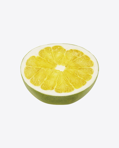 Half of Green Pomelo