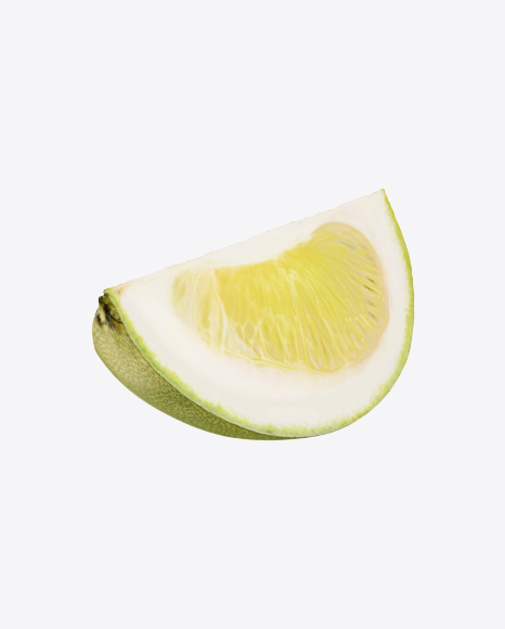 Green Pomelo Slice