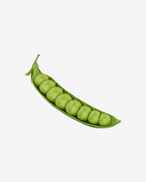Opened Pea Pod