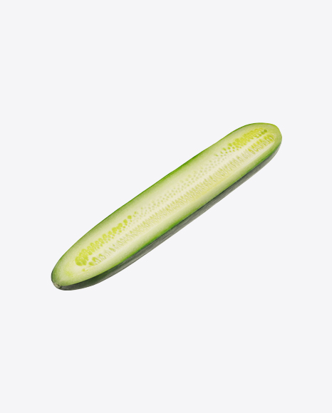 Half of Cucumber