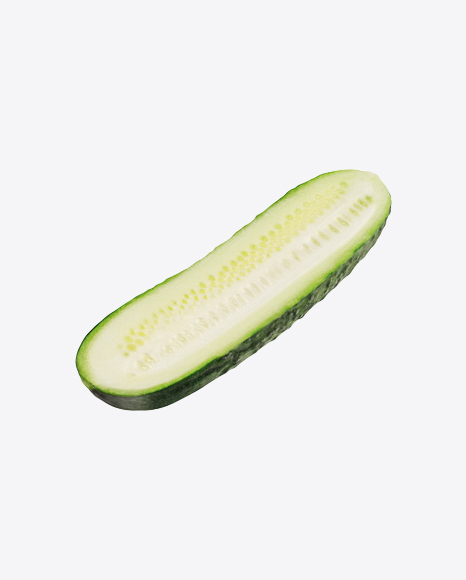 Half of Cucumber