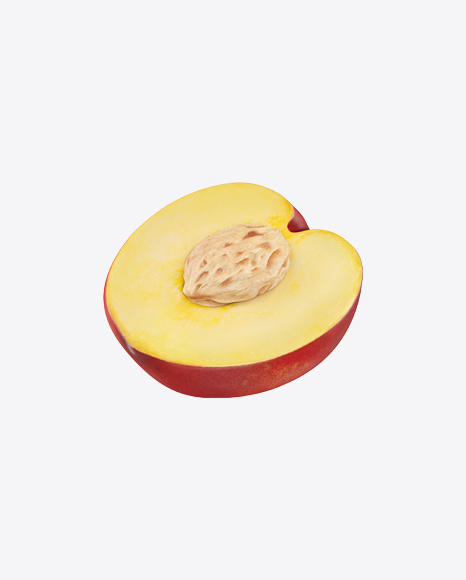 Half of Nectarine