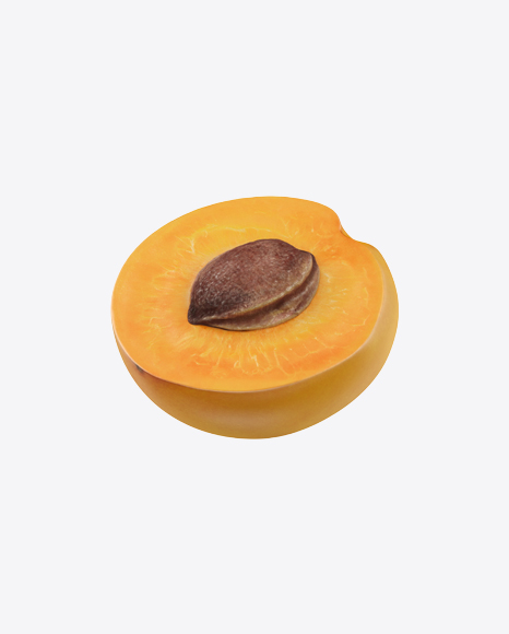 Half of Apricot