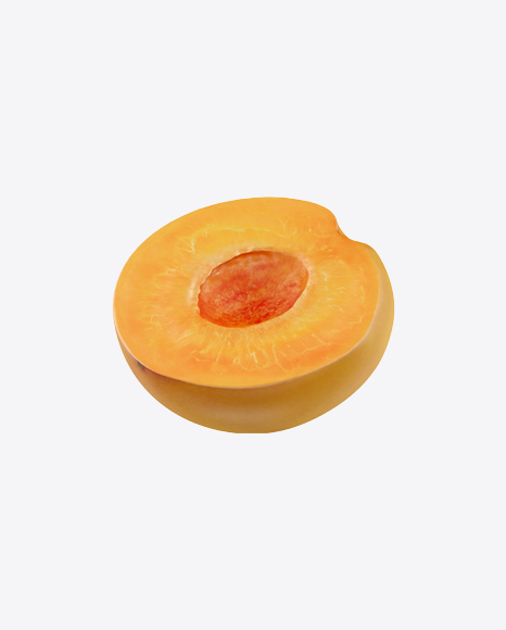 Half of Apricot