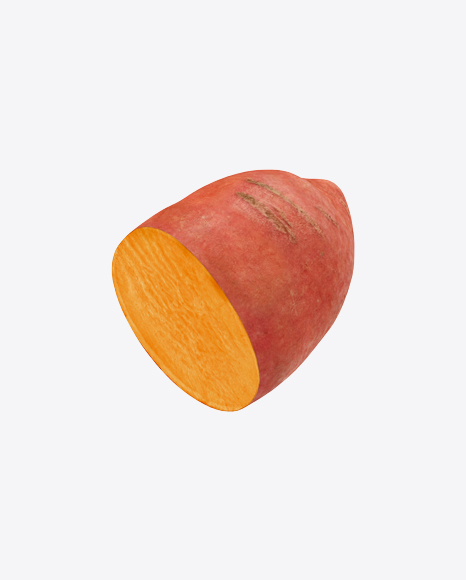 Half of Sweet Potato