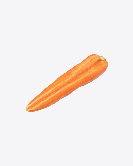 Orange Carrot Half
