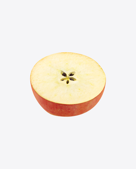 Half of Gala Apple