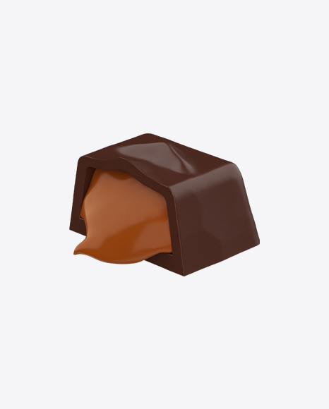 Half of Chocolate Candy