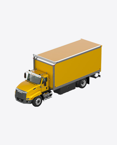 Yellow Box Truck