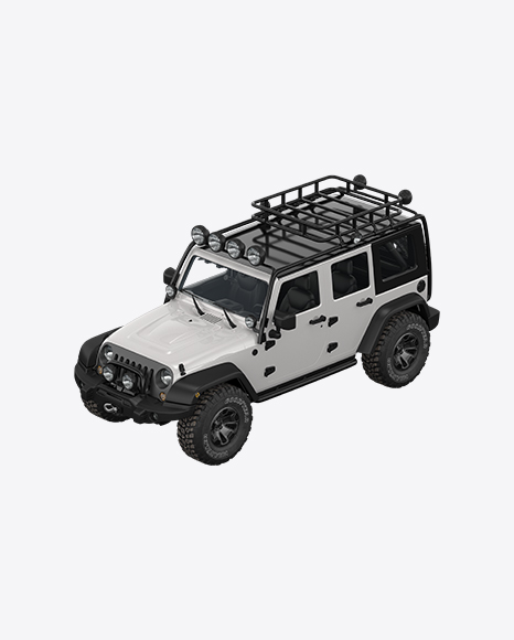 White Off-Road SUV