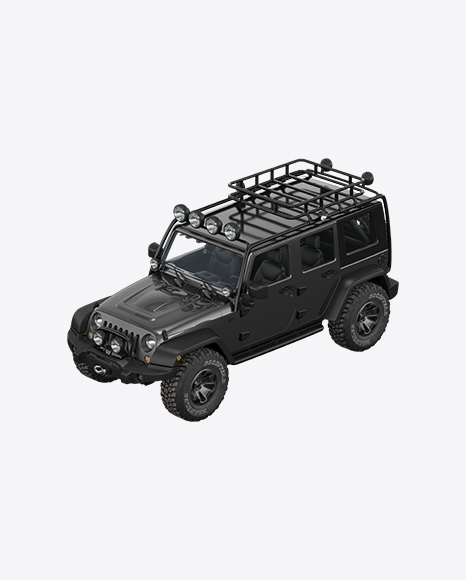 Black Off-Road SUV