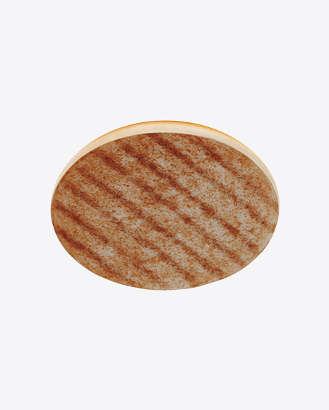 Grilled Top Half of Burger Bun