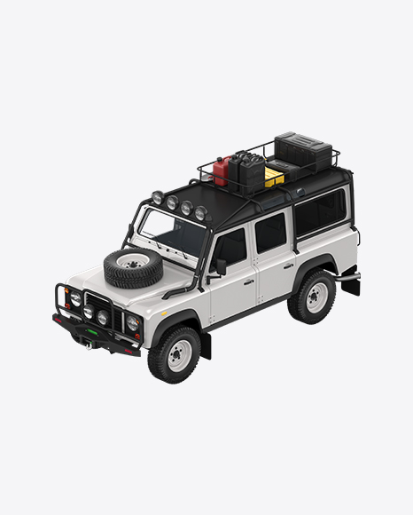 White Off-Road SUV