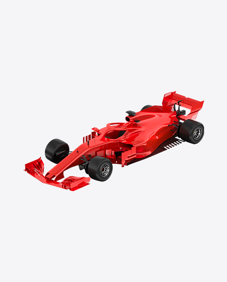 Red Racing Bolid