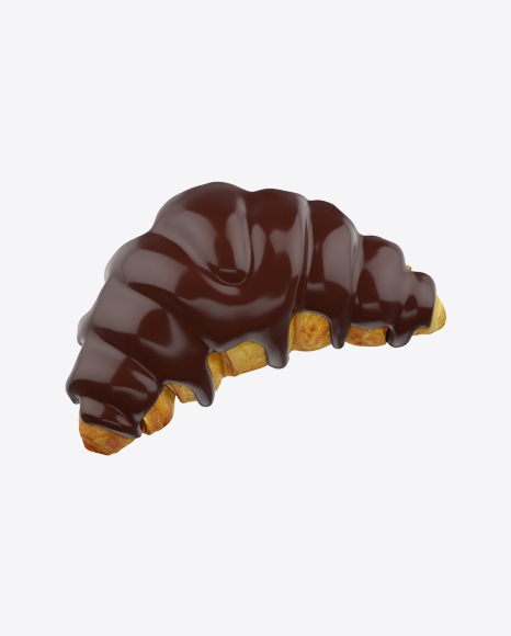 Chocolate Glazed Croissant