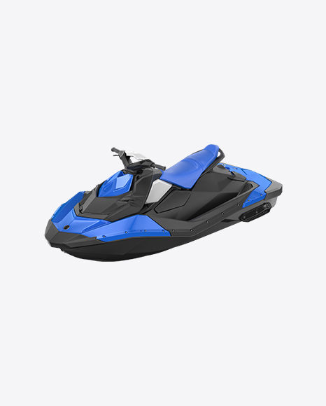 Blue Jet Ski