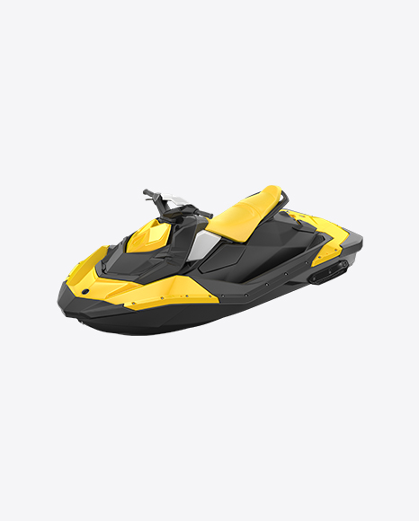 Yellow Jet Ski