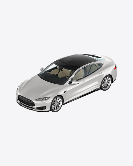White Electric Liftback