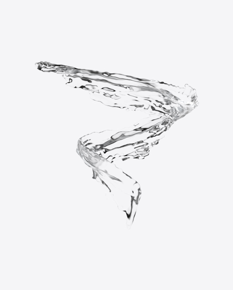 PNG Twisted Water Splash