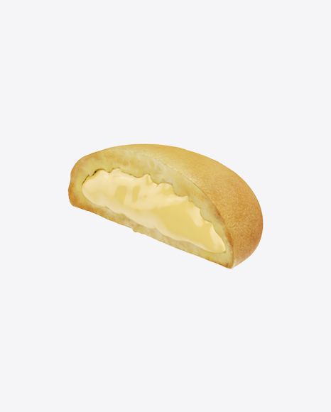 Half of Cookie with Vanilla Filling