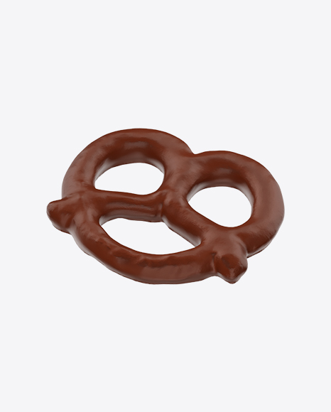 Chocolate Glazed Mini Pretzel
