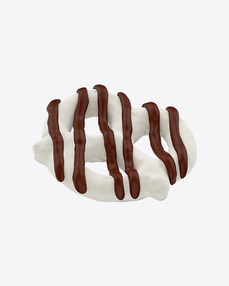 White Chocolate Glazed Mini Pretzel