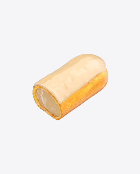 Half of Vanilla Eclair