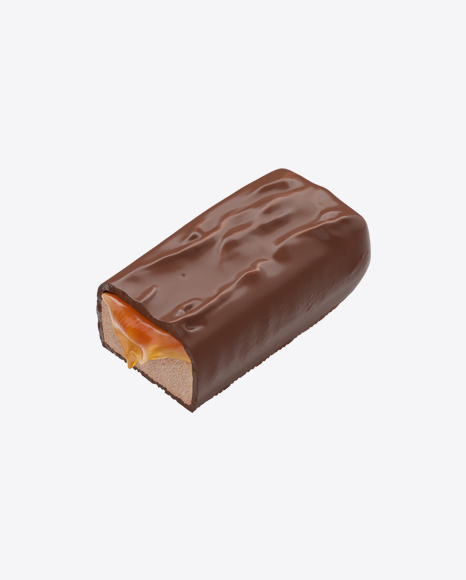 Half of Chocolate Bar