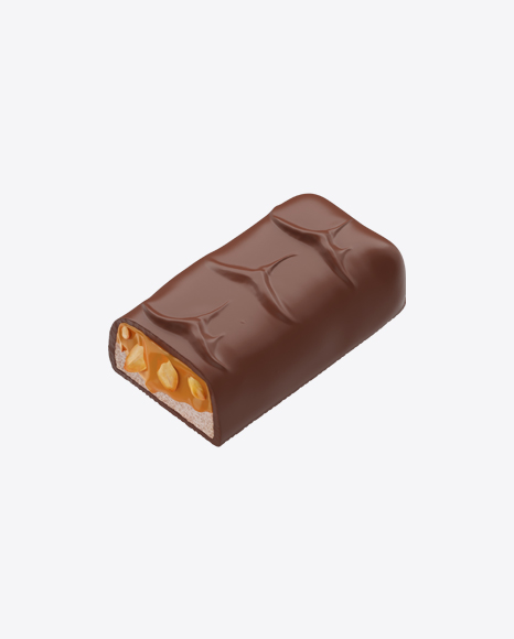 Half of Chocolate Bar