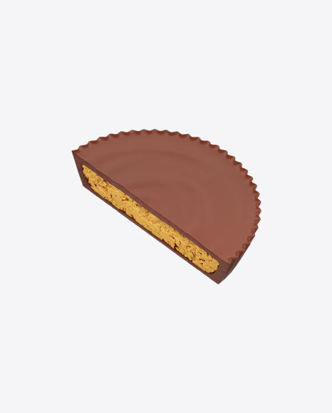 Half of Peanut Butter Cup