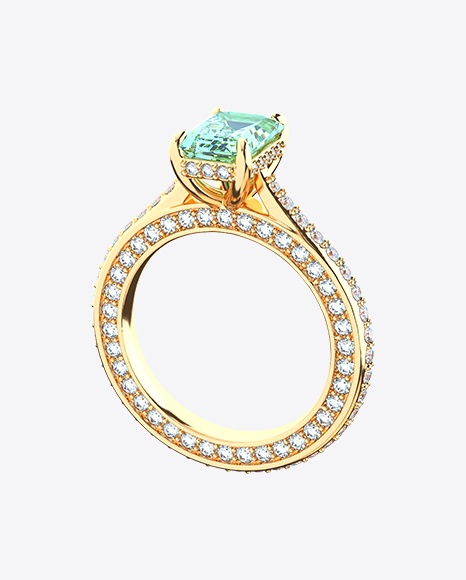 Gold Ring with Diamond