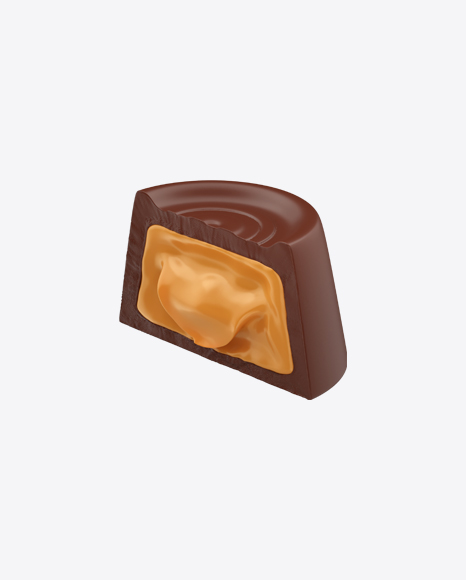 Half of Chocolate Candy