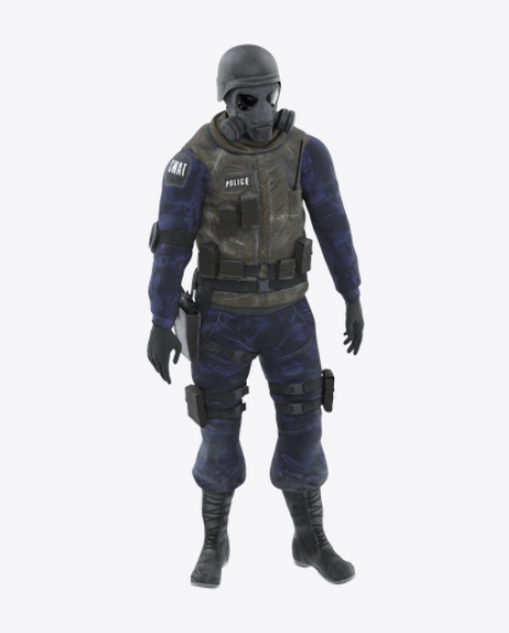 SWAT Uniform PNG