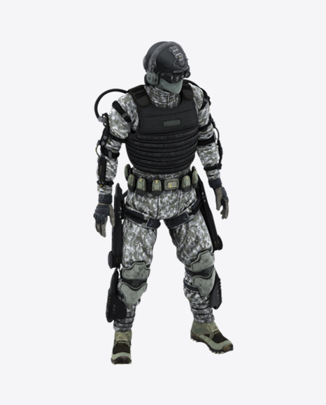 Military Exoskeleton PNG