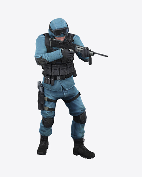 Download SWAT Officer Transparent PNG on YELLOW Images