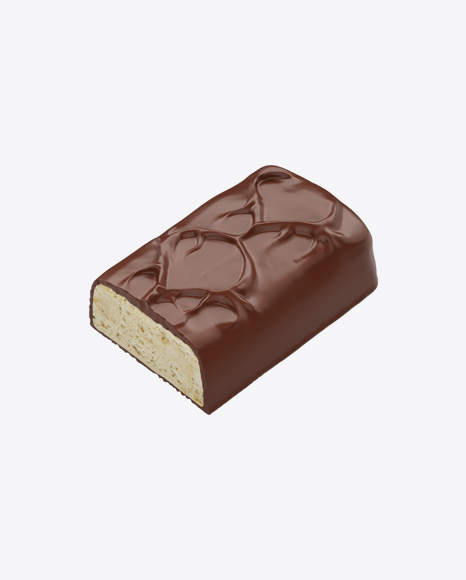 Half of Chocolate Bar