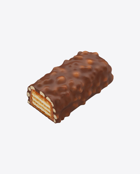 Half of Chocolate Bar