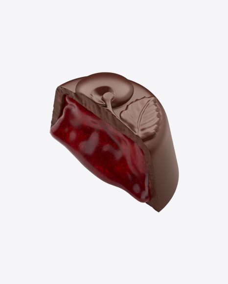 Half of Chocolate Candy